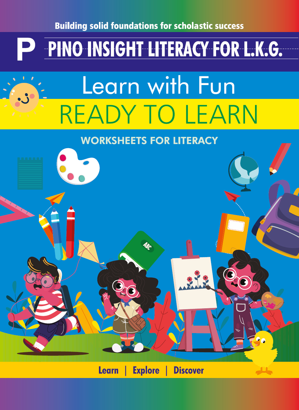 Pino Literacy Worksheets for LKG